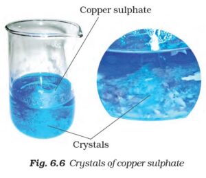 Crystals of Copper Sulphate